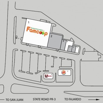 Plan of mall Plaza Rio Grande
