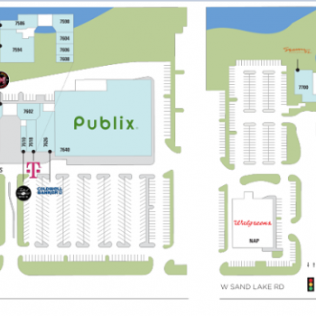 Plan of mall Plaza Venezia 