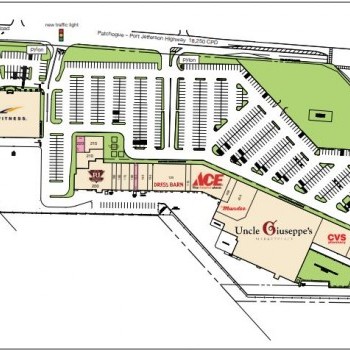 Plan of mall Port Plaza