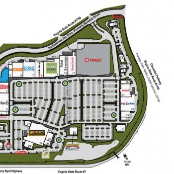 Plan of mall Potomac Run Plaza