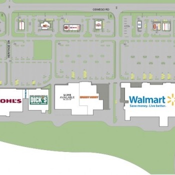 Plan of mall Prairie Market