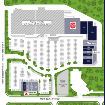 Plan of mall Prospect Plaza