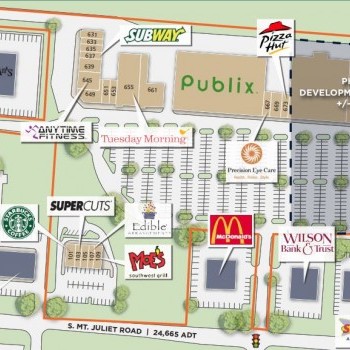 Plan of mall Providence Commons