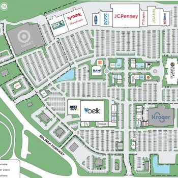 Plan of mall Providence Marketplace
