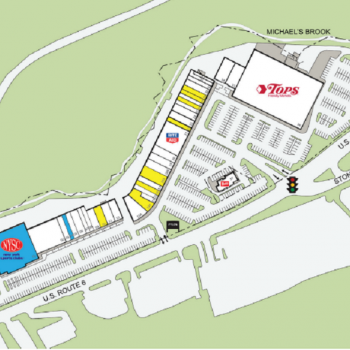 Plan of mall Putnam Plaza