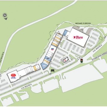 Plan of mall Putnam Plaza
