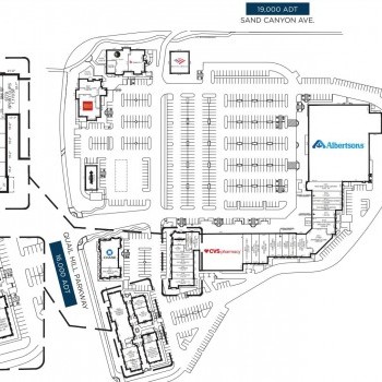Plan of mall Quail Hill Shopping Center