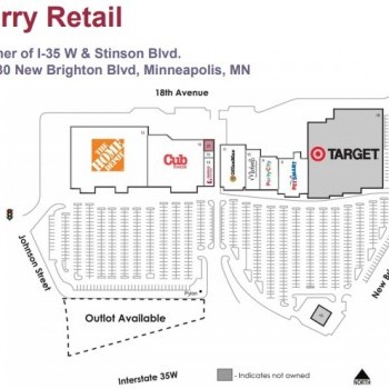 Plan of mall Quarry Retail