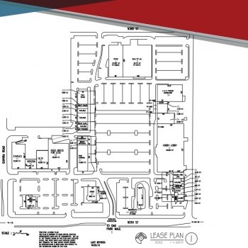 Plan of mall Quivira 95 Shops