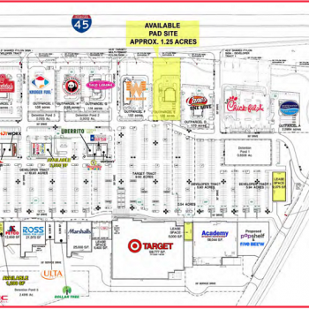 Plan of mall Ravenwood Village
