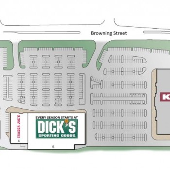 Plan of mall Redding Hilltop Center