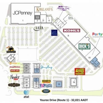 Plan of mall Regal Court
