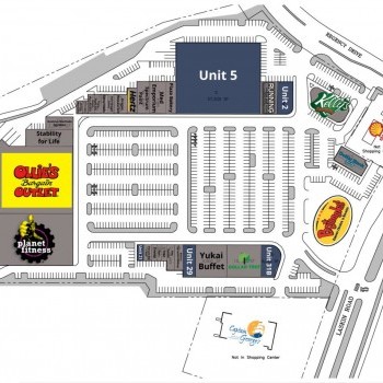 Plan of mall Regency Hilltop