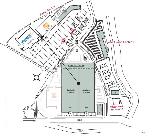 Future Retail Shops in Reina del Sur & Ponce Towne Center II store