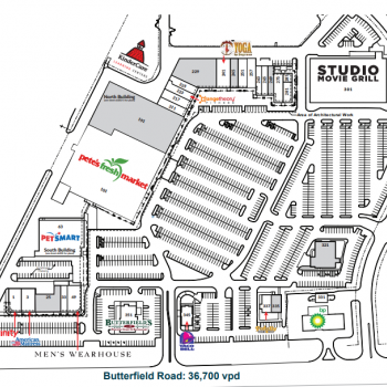 Plan of mall Rice Lake Square