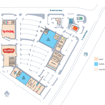 Plan of mall Richardson Heights