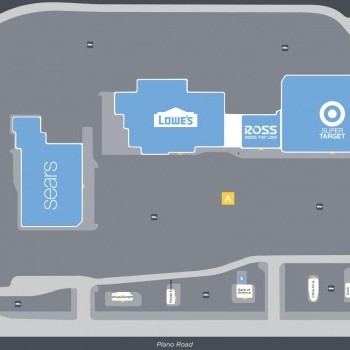 Plan of mall Richardson Square Mall