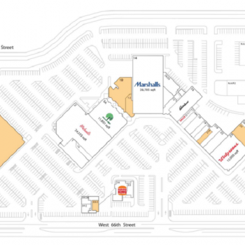 Plan of mall Richfield Hub
