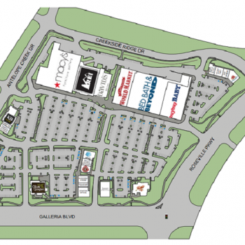 Plan of mall Ridge at Creekside