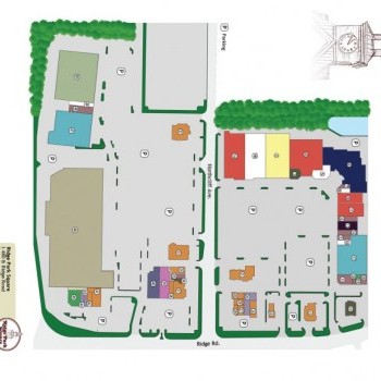 Plan of mall Ridge Park Square