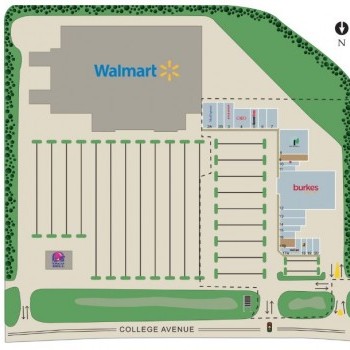 Plan of mall Ridgeview Plaza