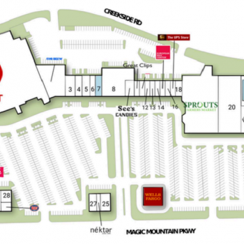 Plan of mall River Oaks Shopping Center