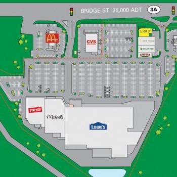Plan of mall Riverway Plaza