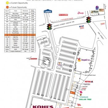 Plan of mall RK North River Plaza