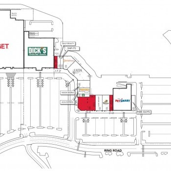 Plan of mall Rockaway Town Plaza