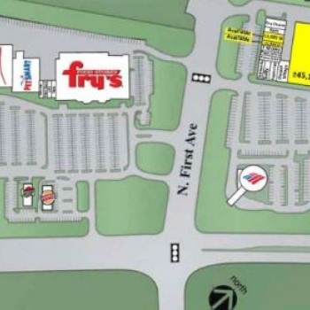 Plan of mall Rooney Ranch Shopping Center