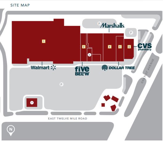 Roseville Towne Center - store list, hours, (location: Roseville ...