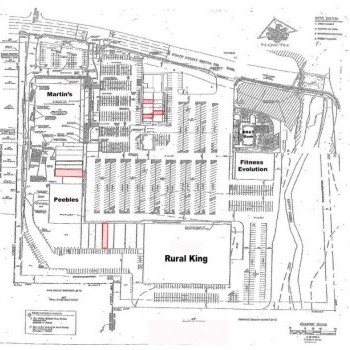 Plan of mall Royal Plaza Shopping Center