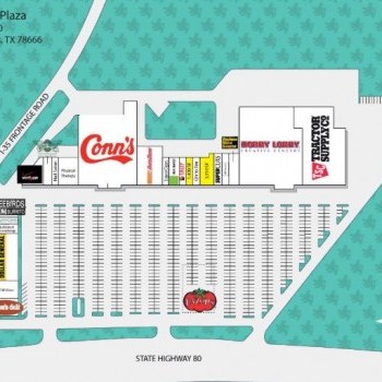 Plan of mall San Mar Plaza Shopping Center