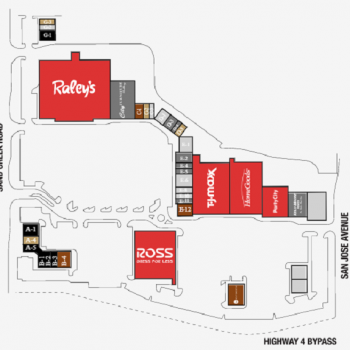 Plan of mall Sand Creek Crossing