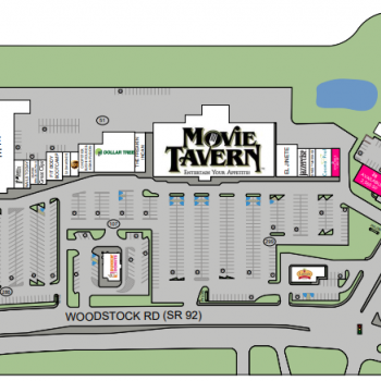 Plan of mall Sandy Plains Village