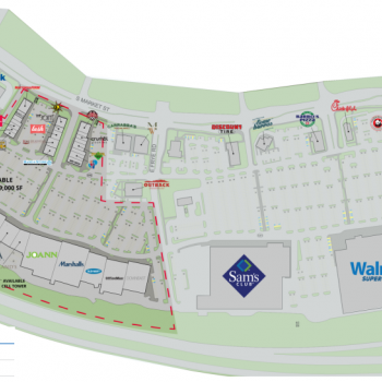 Plan of mall SanTan Village Marketplace