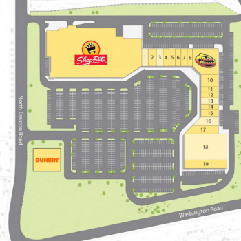 Plan of mall Sayrebrook Towne Center