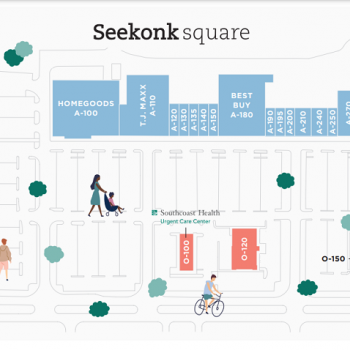 Plan of mall Seekonk Square