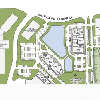Plan of mall Sendik's Towne Center