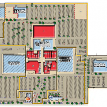 Plan of mall Sequoia Mall