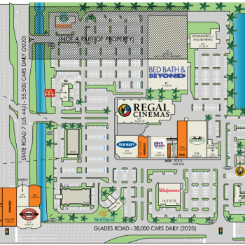 Plan of mall Shadowwood Square
