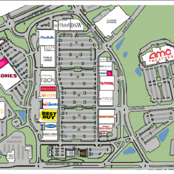 Plan of mall Shoppers World