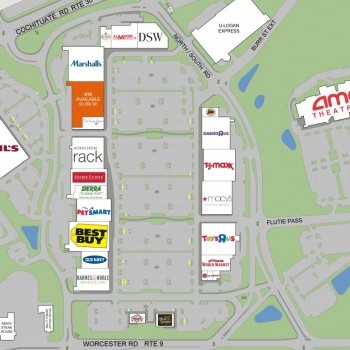 Plan of mall Shoppers World