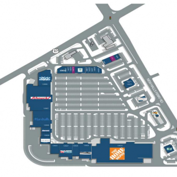 Plan of mall Shoppes at Cross Keys