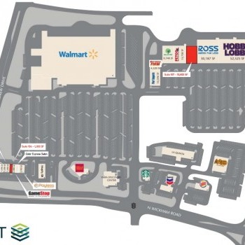 Plan of mall Shoppes At Lake Andrew