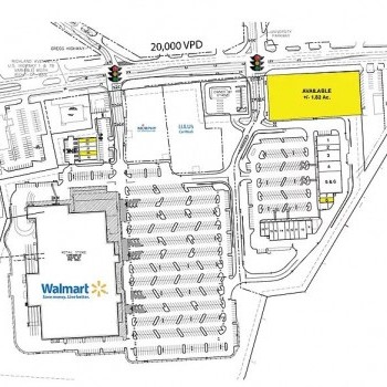 Plan of mall Shoppes at Richland