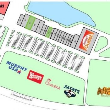 Plan of mall Shoppes at Sanford