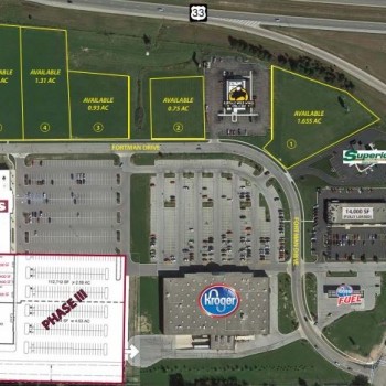 Plan of mall Shoppes at St. Marys