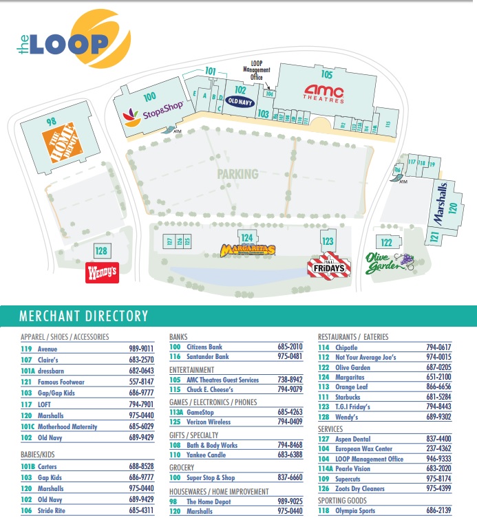 Shopping Center at Methuen - The Loop 