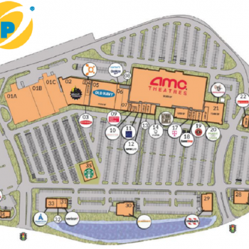 Plan of mall The Loop - Methuen